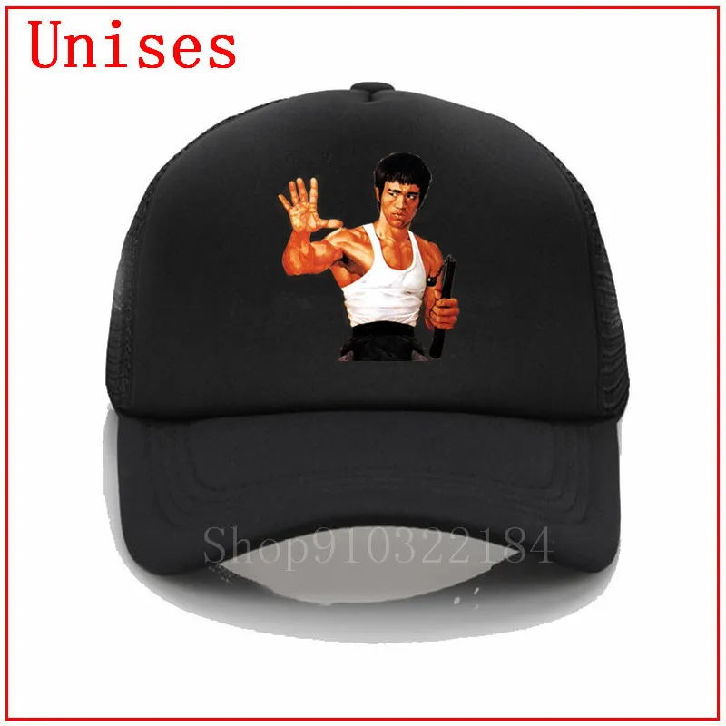 Lee Мода 2017 бейсболка в стиле Брюса китайского кунг-фу с персонажем из фильма