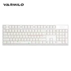 Механическая клавиатура varmilo Rainbow 6 MA104M 104key, проводная статическая емкость, ось V2, белая подсветка, компьютерная игровая клавиатура