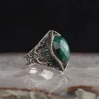 кольцо женское кольцо мужское парные кольца коВинтажное Серебряное кольцо для мужчин и женщин, двухцветное кольцо с изумрудом и инкрустированными бриллиантами, Подарок на годовщину, ювелирные аксессуары, женские кольца