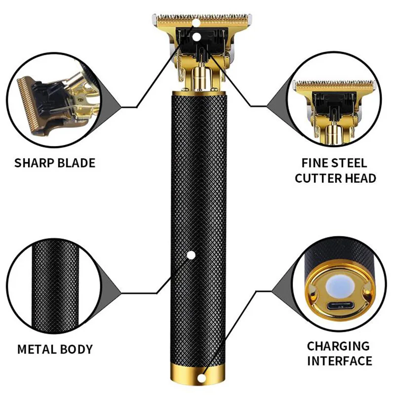 

Electric hair clipper professional Barber Trimmer For Man Hair Cutting Machine Rechargeable Shaver Beard