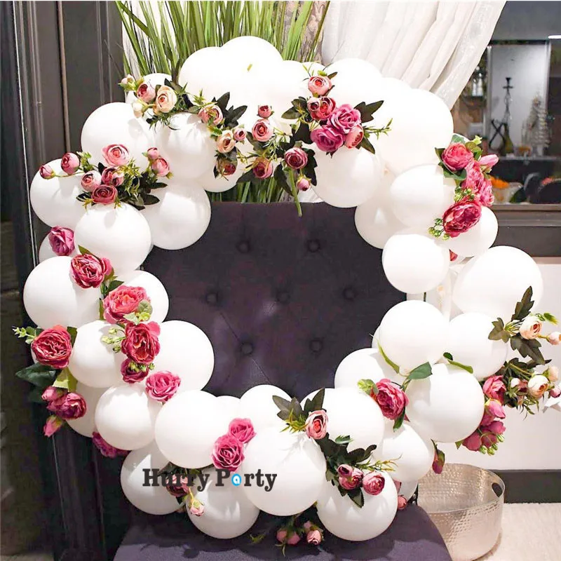 80 шт пастельные белые латексные шары Globo для свадьбы юбилея дня рождения