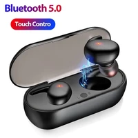 tws bluetooth earphones y30 wireless headphones touch control sports earbuds microphone works music headset on all smartphones