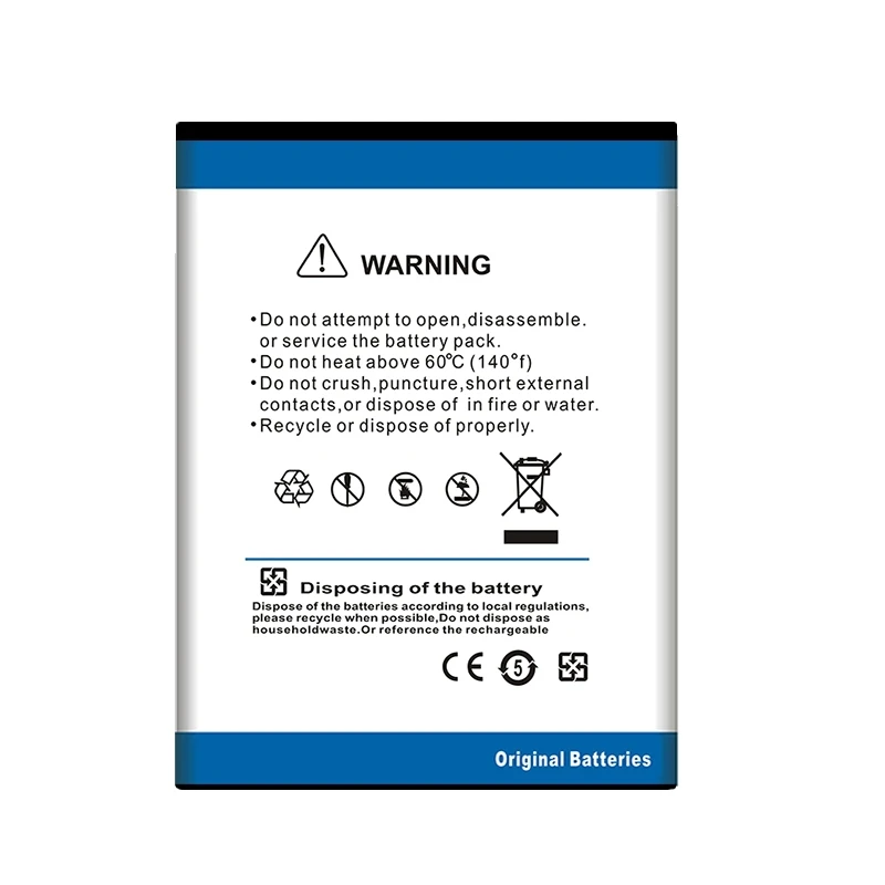 Аккумулятор LOSONCOER для телефона BQ BQS 3950 BQS5070 Magic Nous NS 5070 5004 мАч | Мобильные телефоны и