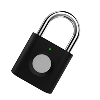 hot x007 fingerprint padlock usb luggage lock electronic for home anti theft luggage case safety lock fingerprint password lock