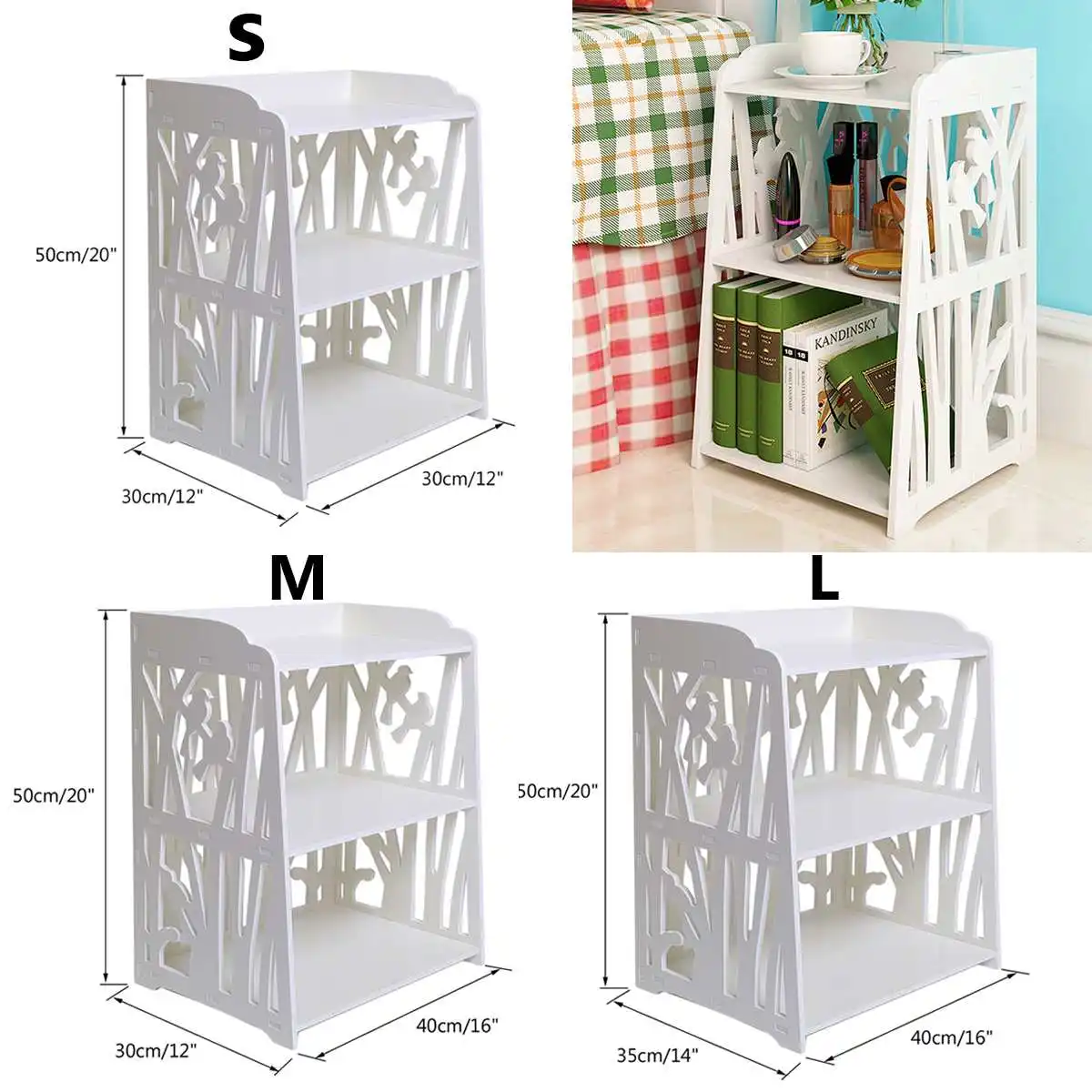 

Nightstands Bedside Table Storage Cabinet Bedroom Furniture Nordic Apartment Bedroom Nightstands Nordic White Bedside End Table