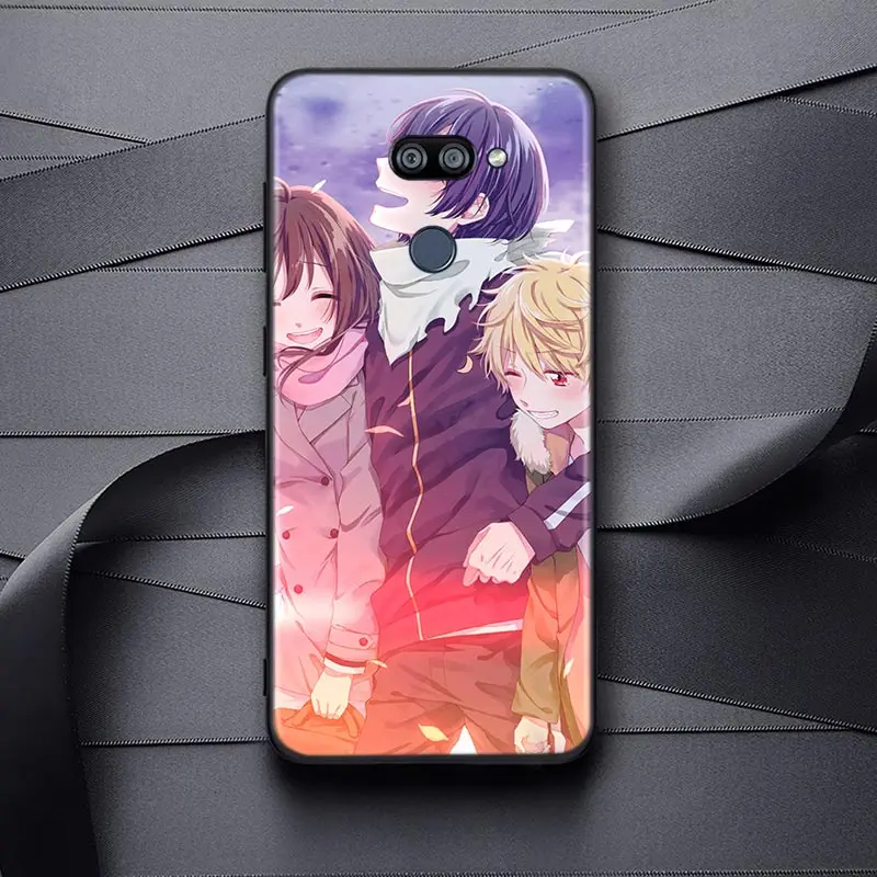 

Noragami For LG K22 K71 K61 K51S K41S K30 K20 K50S K40S Q60 V60 V50 V40 V35 V30 G8 ThinQ Black Phone Case