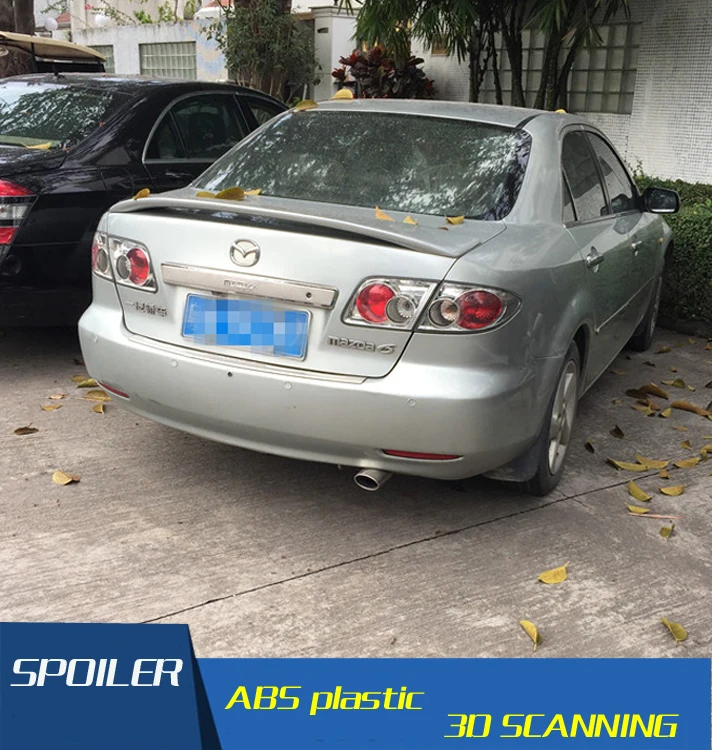 Спойлер для Mazda 6 спойлер высокого качества из АБС-пластика заднего крыла