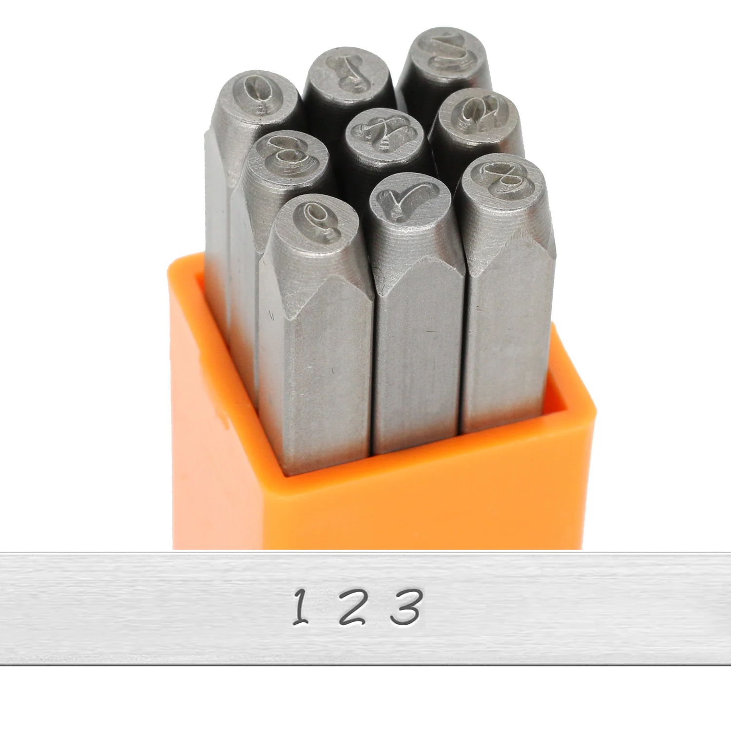 Набор инструментов для штамповки ювелирных изделий с буквами и цифрами 3