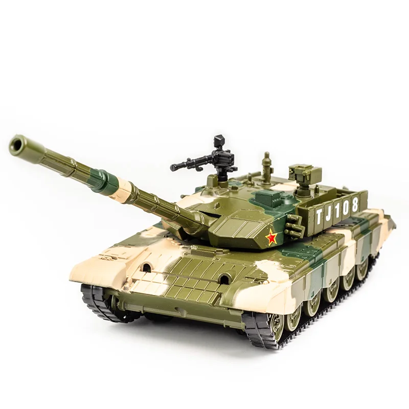 Моделирование 1: 32 T 99 основной боевой танк сплава модель литье под давлением звук