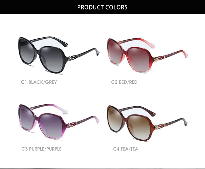SUNWEAR, Новое поступление, негабаритные квадратные поляризованные женские солнцезащитные очки, фирменный дизайн, розовые дужки, солнцезащитные очки, женские безопасные очки для вождения