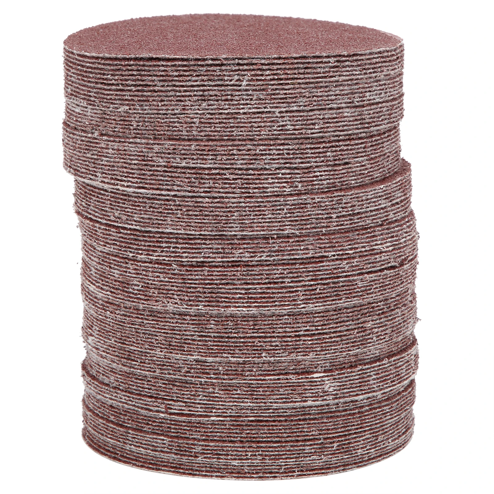 

100pcs 100mm 4inch Sand Paper Disk Self‑Adhesive Sandpaper Flocked Sandpaper