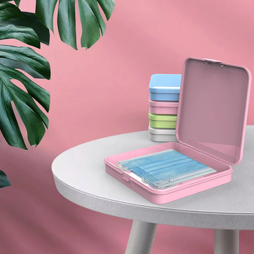 Портативная ПП коробка для хранения маски пылезащитный держатель влагостойкая