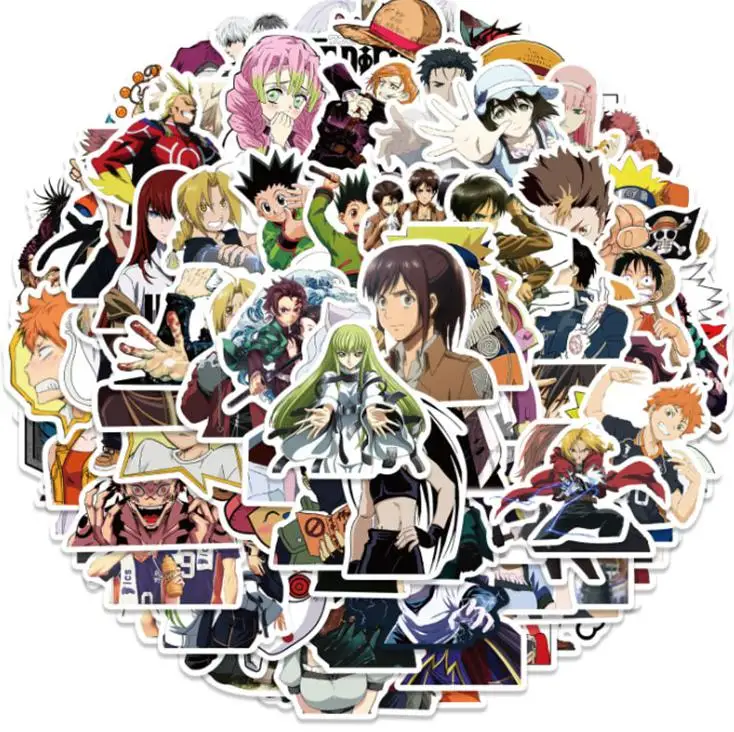 Наклейки для ноутбука сноуборда чемодана холодильника автомобиля 10/30/50/100 шт. |