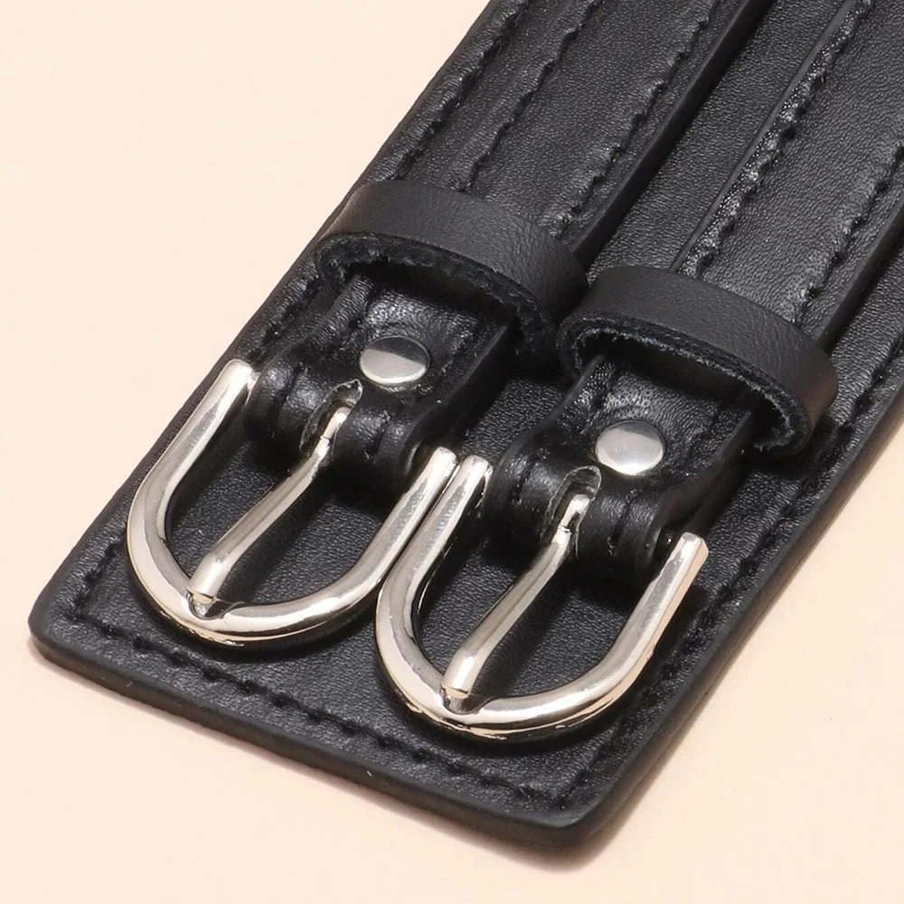 Модный мужской настоящая кожа браслет Дружба Большой широкий браслет для мужчин высокого качества пряжка регулируемый винтажный Панк ювелирных изделий на.