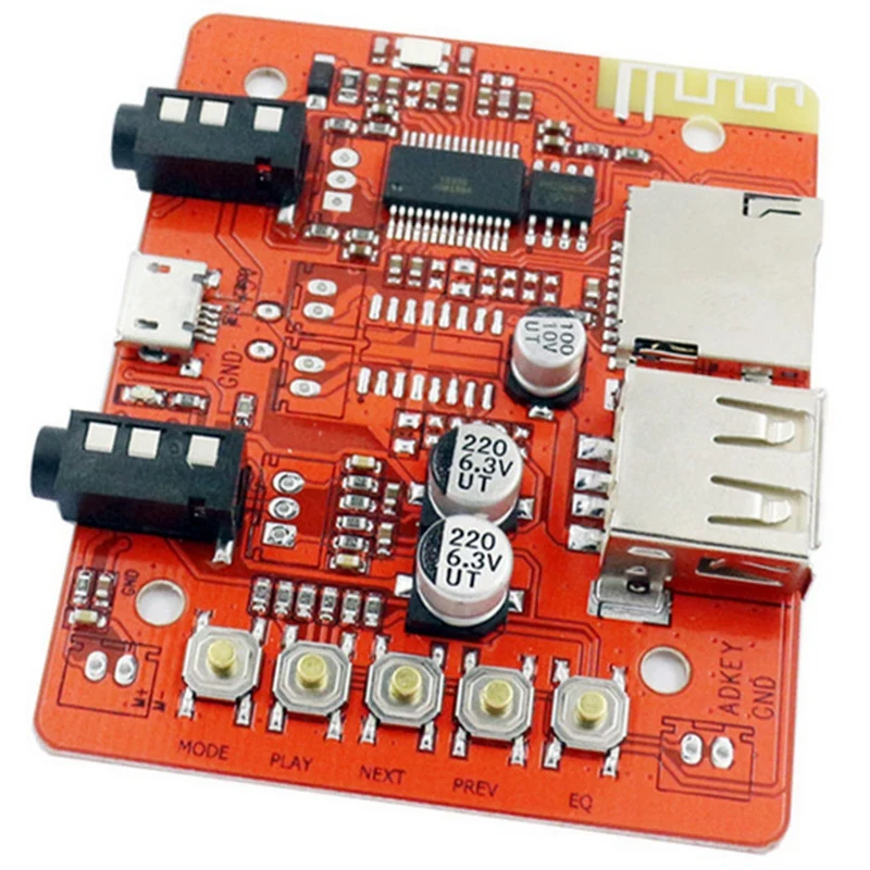 Беспроводной Bluetooth o приемник плата автомобиля Pc мотоцикл Aux без потерь стерео