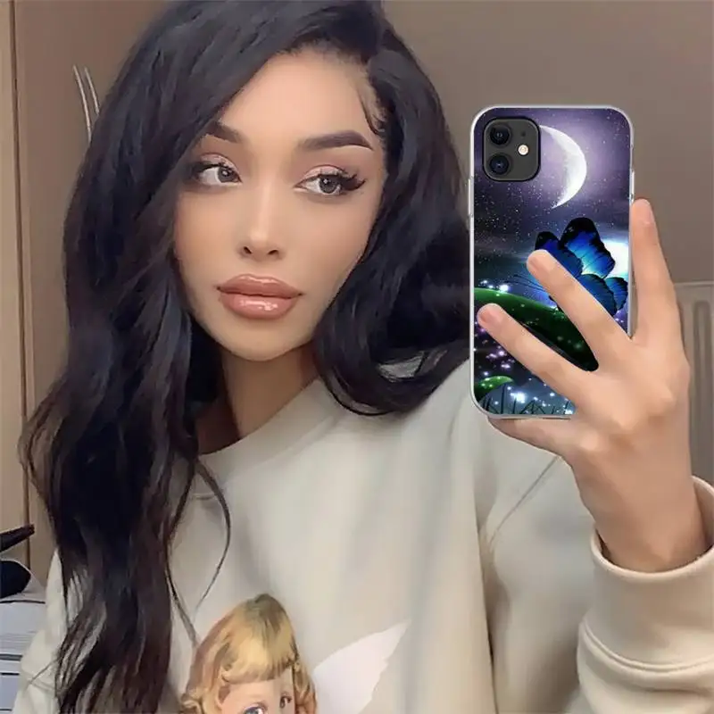 

Butterfly case for airpods painting Phone Case For iphone 12 mini 5 5s 5c se 6 6s 7 8 plus x xs xr 11 pro max