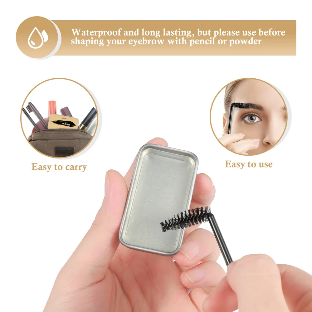 

Lurrose Styling Soap Setting Waterproof Makeup Balm for Ladies