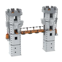 moc original building blocks medieval accessories figures soldiers towers castle siege sence kids toys