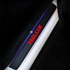 4 шт., накладки на порог двери автомобиля для Toyota Hilux