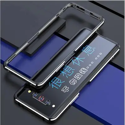 Blue Silver Черный, красный, анти-осенняя металлическая рамка, ПК, жесткая задняя крышка для zte Nubia Z20 NX627J, чехол из алюминиевого сплава, чехол для Nubia Z20, металлический бампер - Цвет: Blue Silver