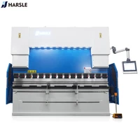 harsle electro hydraulic cnc press brake 300t with da58t manual and 2d graphical programming mode bending machine