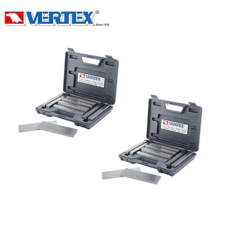 

High Quality VERTEX Ground Parallels VP-118A Same Length Precision Vise Parallel Plate 18Pcs Paralles Block