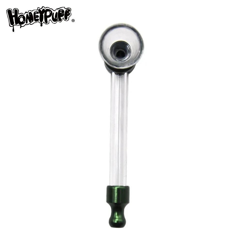HONEYPUFF стеклянные курительные трубки 15 мм Стеклянная Чаша металлическая