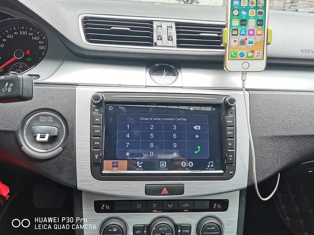 Встроенный ключ Carplay и Android авто 7 дюймов Автомобильный dvd-плеер радио для V W Volkswagen POLO PASSAT TOURAN Golf 5 6 Skoda Seat