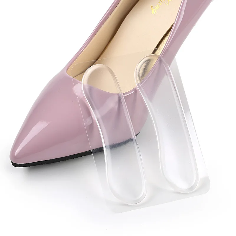 

1-2Pair Anti Slip Cushion Pads Invisible Shoe Insoles Insert Pad Heels Protector Shoes Stickers Anti Rubbing Silicone Insoles