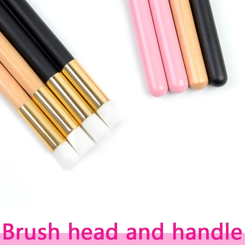 10 шт./лот Кисть для макияжа наращивание ресниц мусс чистки подходящая