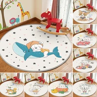 good quality rug childrens flannel carpet rug cute bear pumpkin pattern for baby play round carpet in the childrens room