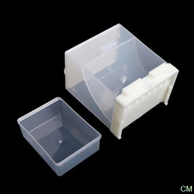 Автоматическая акриловая кормушка для птиц маленький размер попугаев голубей