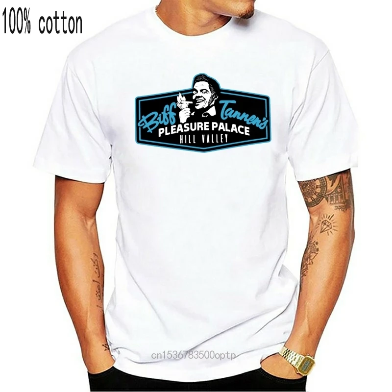 Back To The Future Biff Co кино Ретро 90S мужские Дешевые Скидка 80S футболка Спортивная