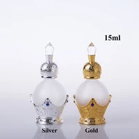 15ml empty metal arabic perfume bottle doterra essential oil glass bottles container with stick
