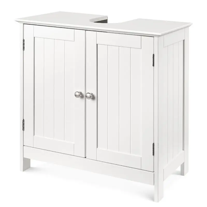 

2 Layer Organizer Cabinet Under Sink Storage Cabinet Under-Basin Storage Cabinet With Doors Home Furniture Storage Racks HWC
