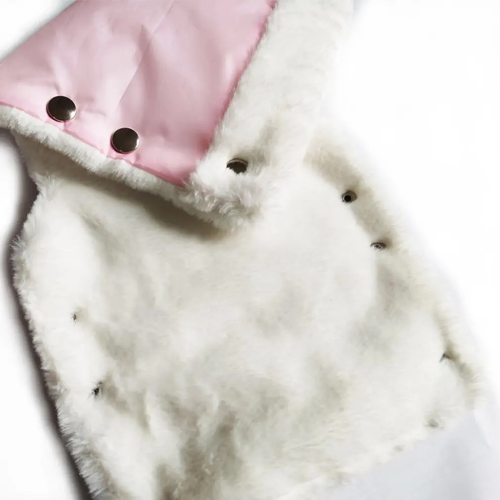 2 шт. зимняя теплая прогулочная коляска перчатки Водонепроницаемый аксессуары