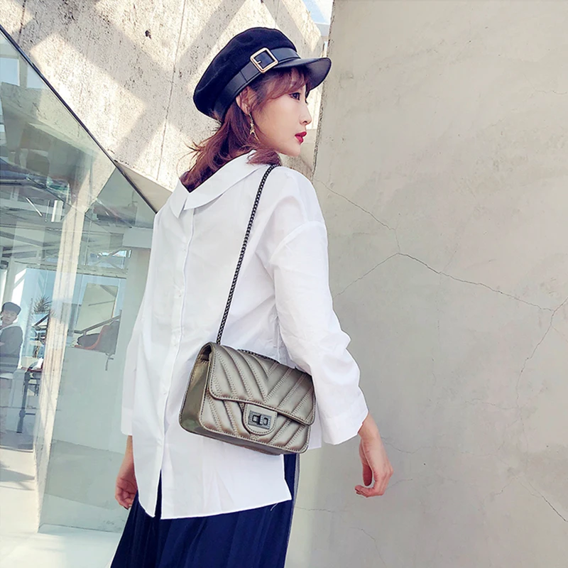 2019 Роскошная модная женская сумка на плечо с замком в виде сердечек мессенджер из