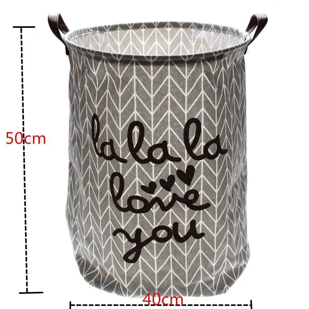 

40x50 Laundry Bag Cotton Linen Washing Basket Hamper Storage Dirty Clothing Bags