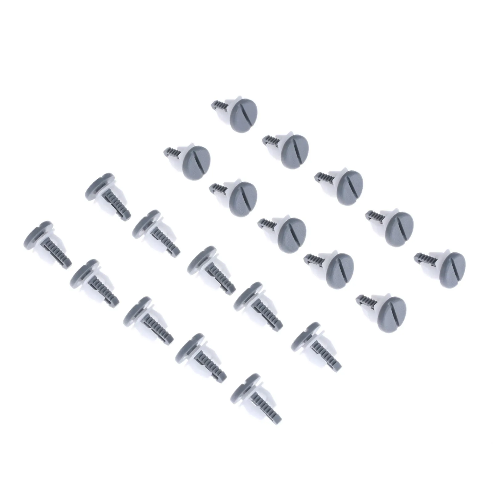 Mgoodoo 20 шт. Автомобильная дверная пластина с фиксированным зажимом Пластиковые