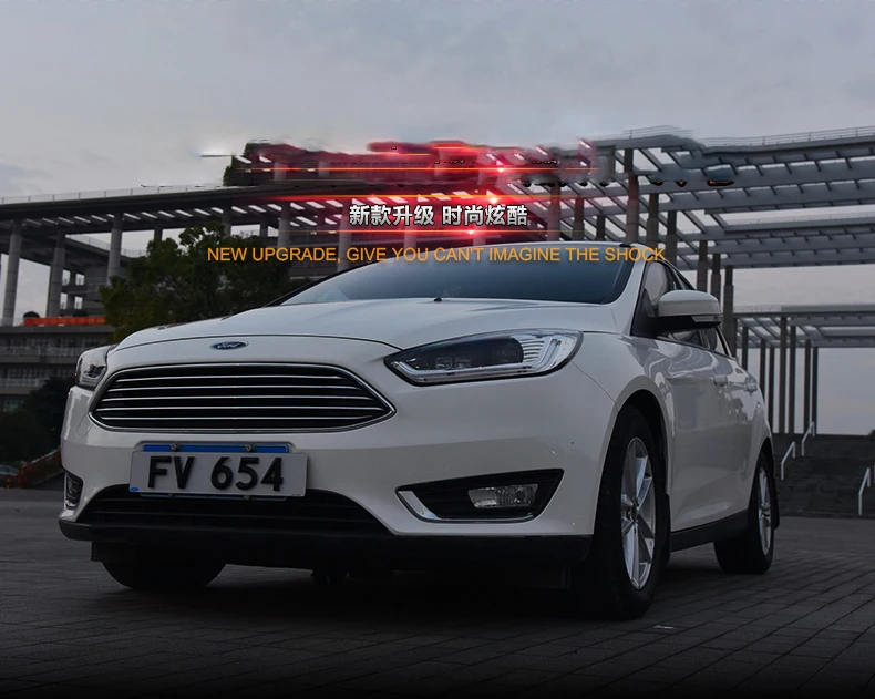 Автомобильный Стайлинг 2 шт./1 комплект светодиодный фары ford focus Фара Каса для ford светодиодная фара для focus- головная лампа