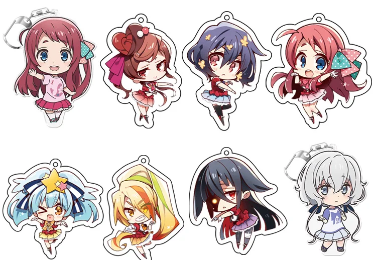 Аниме зомби земля Сага Татсуми Котаро Брелок Сакура Подвеска акриловая