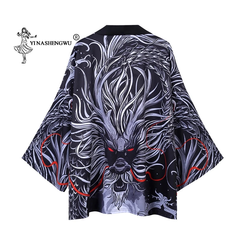 Женское кимоно в китайском стиле юката кардиган Ранняя рубашка костюм для