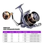 Рыболовная катушка для спиннинга, металлическая катушка, 5,2: 13 шарикоподшипников, для ловли карпа, стандартная металлическая катушка для лески, морская Снасть