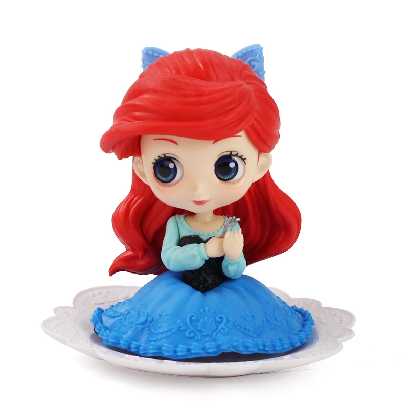 4 шт./лот 11-12 см Q Posket Princess Snow White Version фигурка куклы из ПВХ коллекционные модели