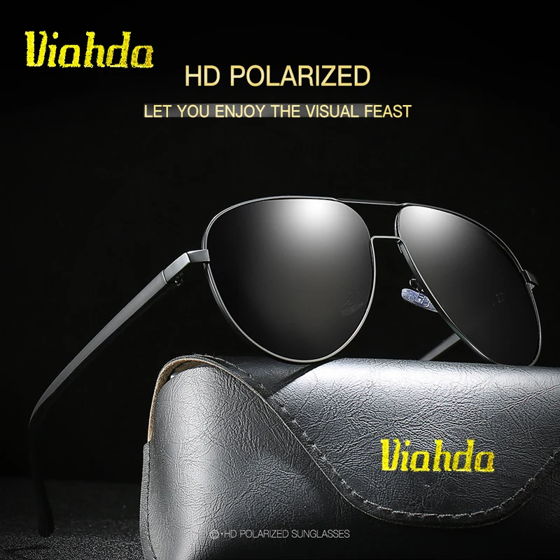 VIAHDA поляризованные фотохромные солнцезащитные очки HD для вождения мужчин и