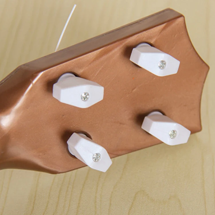 

Early Childhood Education Guitar Toy Classical Ukulele Guitar Instrument Simulation Small Guitar Kindergarten Instrument Four-St