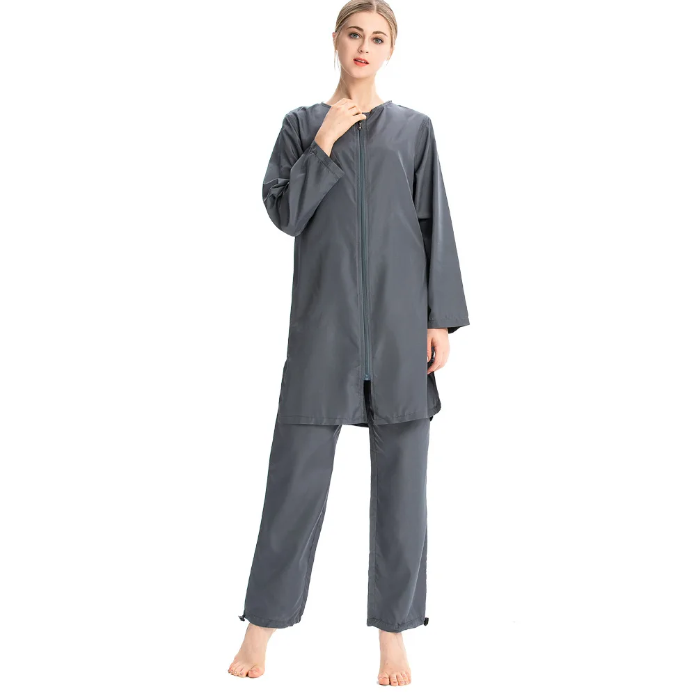 Мусульманская одежда для плавания женская биркини арабский костюм с капюшоном