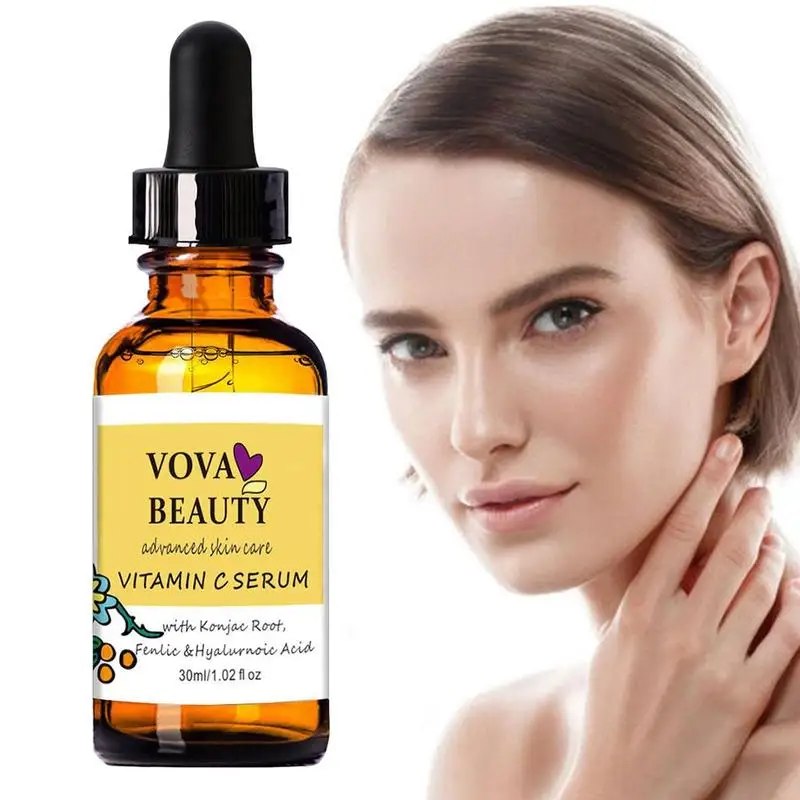 

Vitamin C Essence serum Anti-aging Pore Shrinking Whitening Moisturizing Essence Cream Dry Skin Care 30ml