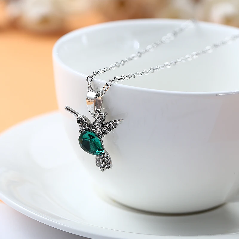 2020 Новинка колье Колибри торжественные женские сандалии цепочка с кулоном