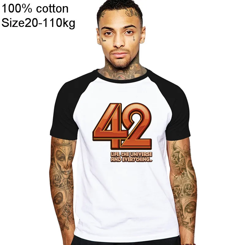 Ретро-руководство по естественным наукам Teeshirt ответ на все 42 Футболка мужская dont